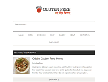 Tablet Screenshot of glutenfreeonthetown.com